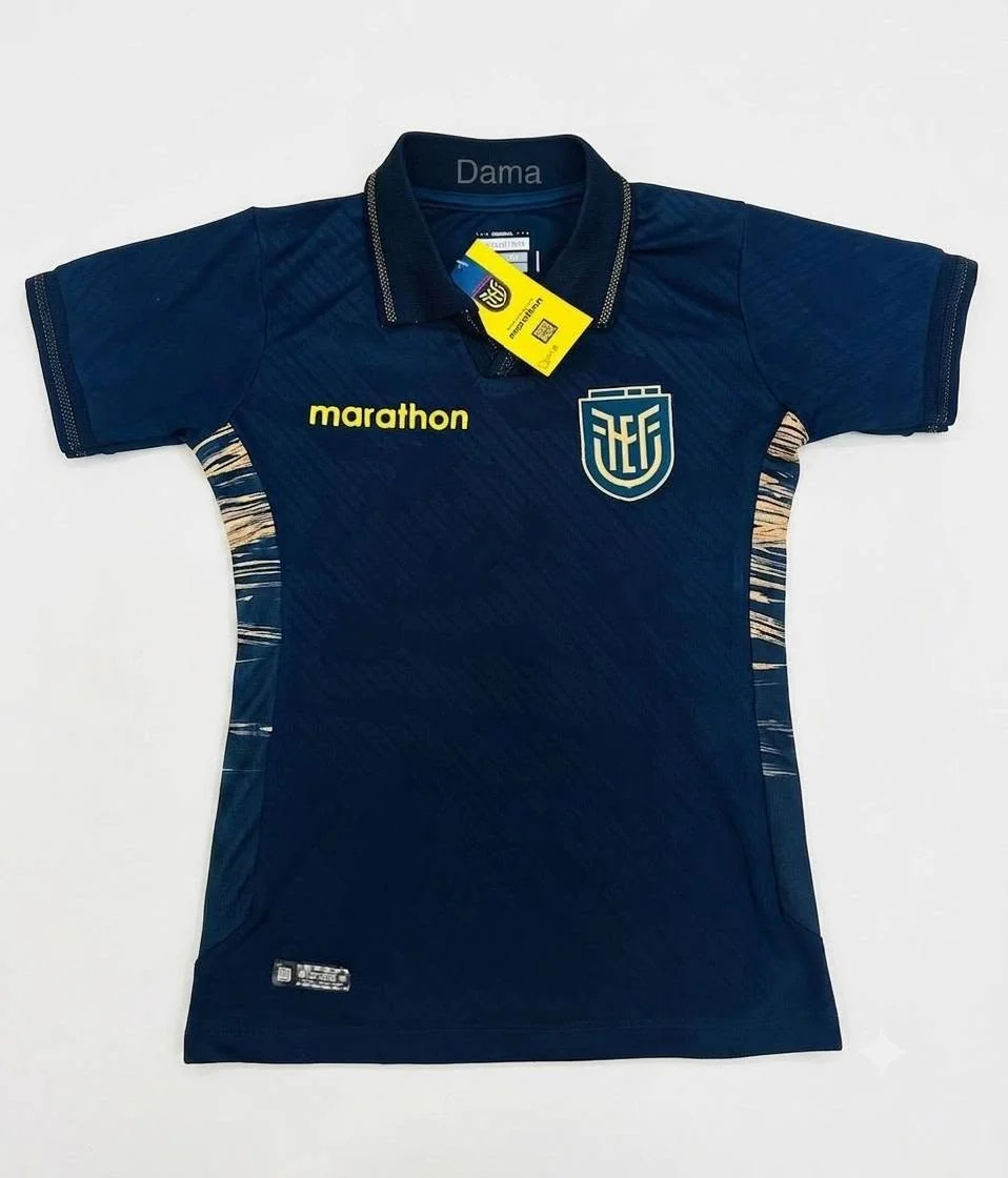 Camiseta azul marino de Ecuador para mujer